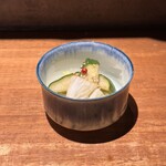 炭焼 おかげさん - 胡瓜と白菜のピクルス