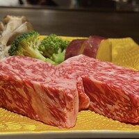 渋谷 鉄板焼き 凛 - サーロイン！！