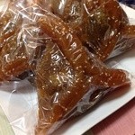 喜楽堂 - ゆべし70円（税別）黒糖餡が美味！