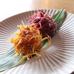 さじこよみ - さつまいもの変わりかき揚げ