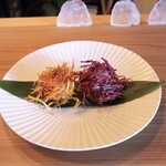 さじこよみ - さつまいもの変わりかき揚げ