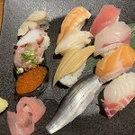 海鮮居酒屋 はなの舞 - 横綱にぎり寿司