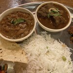 ネパールステーション - マトンカレーとラジマカレー