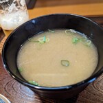 天ぷら 福岡 - 「味噌汁」