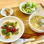 中国料理＆スイーツ ささら - 料理写真:お粥セット　1200円