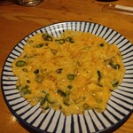 大衆スタンド てんぐ大ホール - 青唐とふわふわ玉子炒め