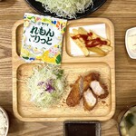 ロースカツ定食 修 - スティクカツ定食！子供用です！