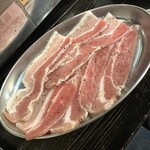 もつ鍋 鉄鍋餃子 鳥炭火焼き 九州酒場 丸九 - 豚ロース