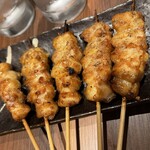 Sumibi Yakitori Gomame - ぼんじり180円