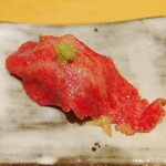 一作鮨 - 和牛の肉寿司