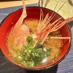 鮨がみ - 2023.9.  牡丹海老のポタージュ