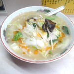 岐阜屋 - ラー油を投下