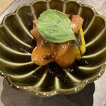 蕩 - ギンヒカリと南瓜のマリネ　塩昆布添え　(^｡^)