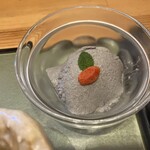 松の樹 - 黒ゴマ豆乳ムース