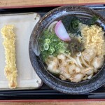 まるきちうどん - 天ぷらも値上がり100円→150円ちくわ天香川の半分くらい(ToT)