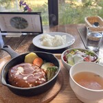 Cafe Levain - デミグラースソース　ハンバーグステーキ