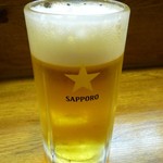 Sumibi Yakitori Kushi Hacchin - 歩いた後はビールですよね！