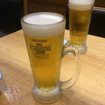 利久 - 生ビール　５２５円