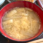 さくら本店 - (ﾗﾝﾁ)さくら定食 具だくさん味噌汁　2023.10.24