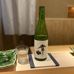 Sushi Hibari - 日本酒　常山　半合