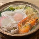 田りた麺之助 - 鍋焼きうどん