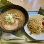 東川楽座　笹一 - しょうゆラーメン・ミニチャーハンセット