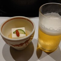 しゃぶしゃぶ・日本料理 木曽路 大宮店 - 先付の胡麻豆腐