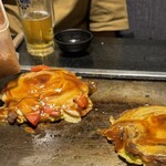 味乃家 - じゅわぁーーーー！オッサンも「うわぁーーーー！」言っちゃうよ。『味乃家』のトマト･チーズは、さすが、味乃家オリジナルな味わいで、オッサン連中も満足いただけたb(ˊᗜˋ*)❑””