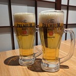 Kanzen Koshitsu Izakaya Onza - ビール