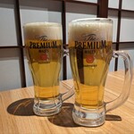 完全個室居酒屋 穏座 - ビール