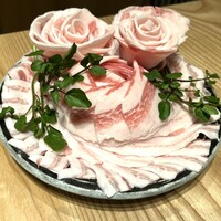 あぐー豚しゃぶしゃぶ専門店 とり央 別邸 - あぐーバラ肉