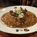 日乃屋カレー - 牛筋煮込み