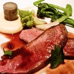 メインは鴨を選びました