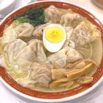 広州市場 - 広州肉汁雲呑麺(塩)￥890　2023.10.19