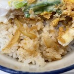 Gotou Shiyokudou - 『カツ丼(スープ･漬物付)』のごはん