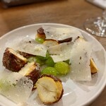 Mikubaru - 銀杏と栗の素揚げ ペコリーノチーズがけ