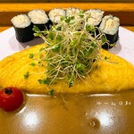 花寿司 - 前回から食べたかったオムレツ