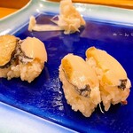 花寿司 - 小ぶりだけど美味しかった鮑