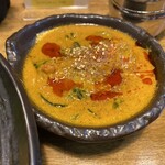 SPICY CURRY 魯珈 - 数量限定ゲリラカレー「白胡麻担々咖喱」のプチカレー