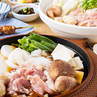 ご宴会に最適！大満足の鶏料理コース