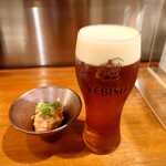 姫路の小さな和食屋さん 喰い処音松 - ヱビス生ビール！