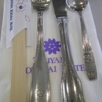 ティーサロン ル・マルブル - カトラリー類