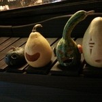 楓 - 外に飾ってあった魔神ブーたち
      