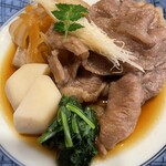 日本料理 山里 - 黒毛和牛サーロインすき煮