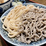 国分寺　甚五郎 - ラムづけ うどん・そば合盛 1060円