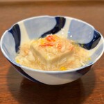Kobayashi ryouriten - 手作り胡麻豆腐のかに葛碗