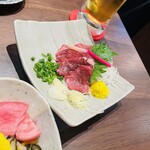 牛タン 馬刺し 特選和牛 ぶれゑめん - 