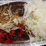 ゴーゴーカレー - 予算の関係でキャベツお代わりしました（笑）