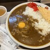 印度屋 - 定番ビーフ ルー大盛り 生たまご 辛さスペシャル(2倍)