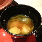 くろぎ - 鱧出汁の加茂茄子椀